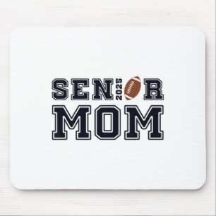 Senior Footbyll Mama Cl of 2025 Abschluss Graduate Mousepad