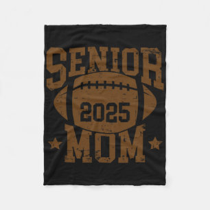 Senior Footll Mama Abschluss Cl von 2025 Senior 25 Fleecedecke