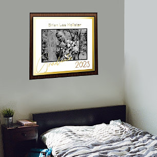 Senior Foto Custom Abschluss Foliendrucke