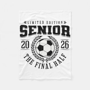 Senior Fußball 2026 Die letzte Halbzeit Fleecedecke
