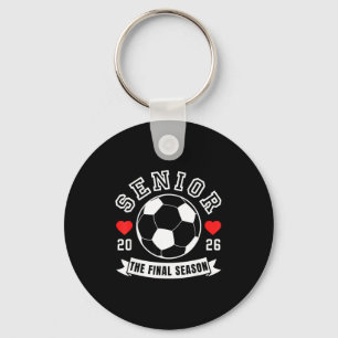 Senior-Fußball 2026 die letzte Saison Crew für Sen Schlüsselanhänger