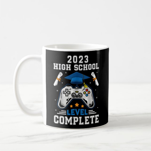 Senior Gamer 2023 High School Level Complete 2023 Kaffeetasse (Links)