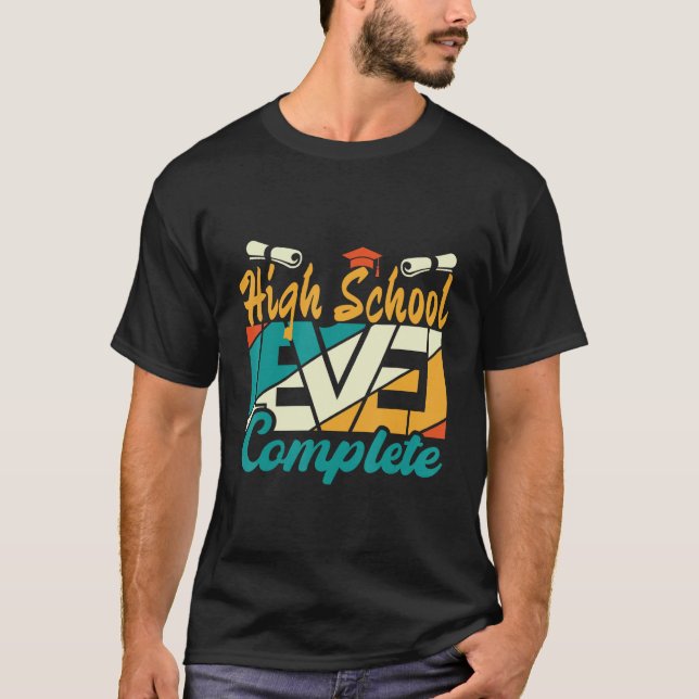 Senior Gamer 2023 High School Level Complete 2023  T-Shirt (Vorderseite)