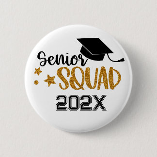 Senior Grad Squad Button