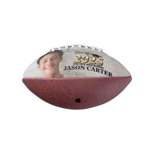 Senior Graduate Class of 2025 Abschluss Foto Football (Gedreht 270)