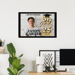 Senior Graduate Class of 2025 Abschluss Foto Poster