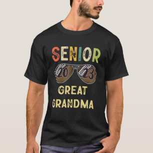 Senior Great Oma Cool Proud Football Senior Gr T-Shirt