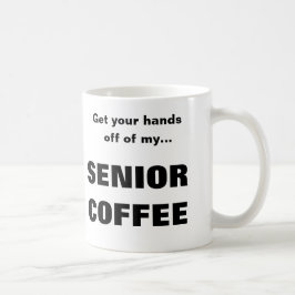 SENIOR KAFFEE-Tasse Tasse