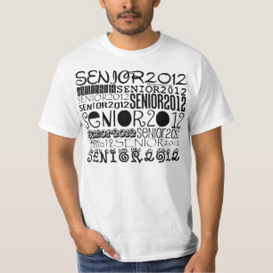 Senior-Kleid 2012 (Schwarzes) personifizieren T-Shirt