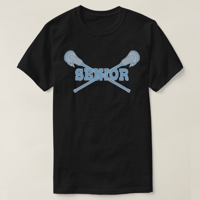 Senior Lacrosse LAX Sticks T-Shirt (Design vorne)