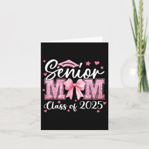 Senior Mama 2025 Abschluss Cl von 2025 Coquette Bo Karte