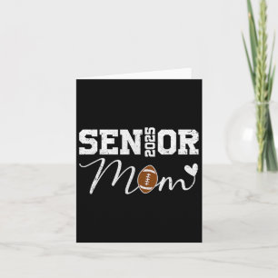 Senior Mama 2025 Footll Mommy Cl von 2025 Abschlus Karte