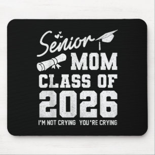 Senior Mama 2026 Proud-Mama eines Cl von 2026 Grad Mousepad