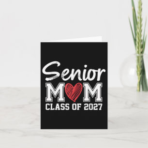 Senior Mama Cl von 2027 Abschluss Proud Mama von G Karte