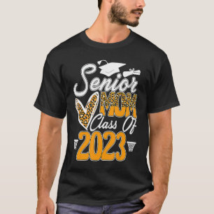 Senior Mama Class of 2023 Basketball Abschluss Mam T-Shirt