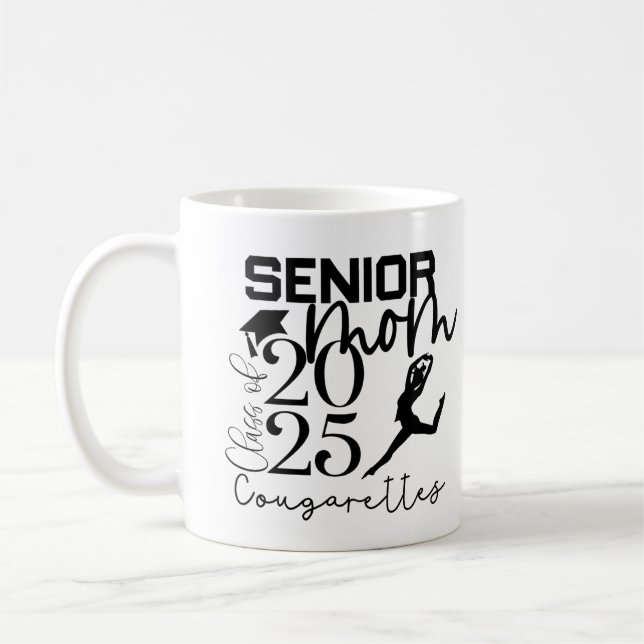 Senior Mama Class of 2025 Cougarettes Tasse (Links)