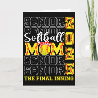 Senior-Mama Die letzte Inning Softll Mama Cl von 2 Karte