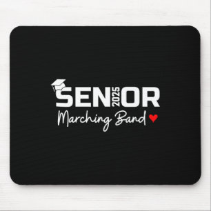 Senior Marching and d Cl of 2025 School Abschluss Mousepad