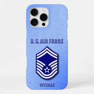 Senior Master Sergeant USAF-Handyhülle iPhone 16 Pro Max Hülle