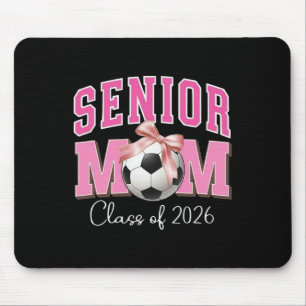 Senior-Mutter Cl von 2026 Fußball Rosa Schleife De Mousepad