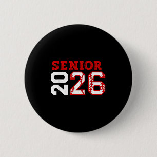 Senior-Nacht-Klasse 2026 Baseball-Seniors Button