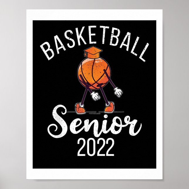 Senior Night Basketball 2022 Poster (Vorne)