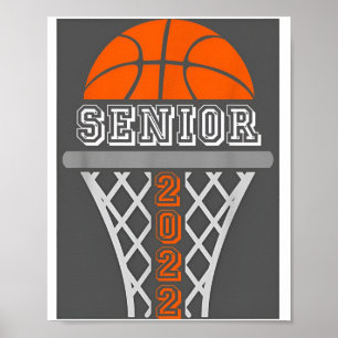 Senior Night Basketball Abschluss 2022 Poster