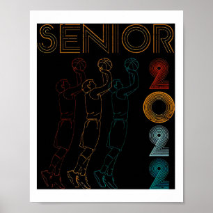Senior Night Basketball Abschluss Senior Poster