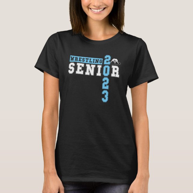 Senior Night Wrestling Senior 2023 Graduation Part T-Shirt (Vorderseite)