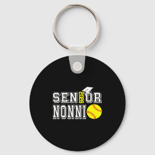 Senior Nonni Abschlussjahrgang 2026 Softball Nonni Schlüsselanhänger