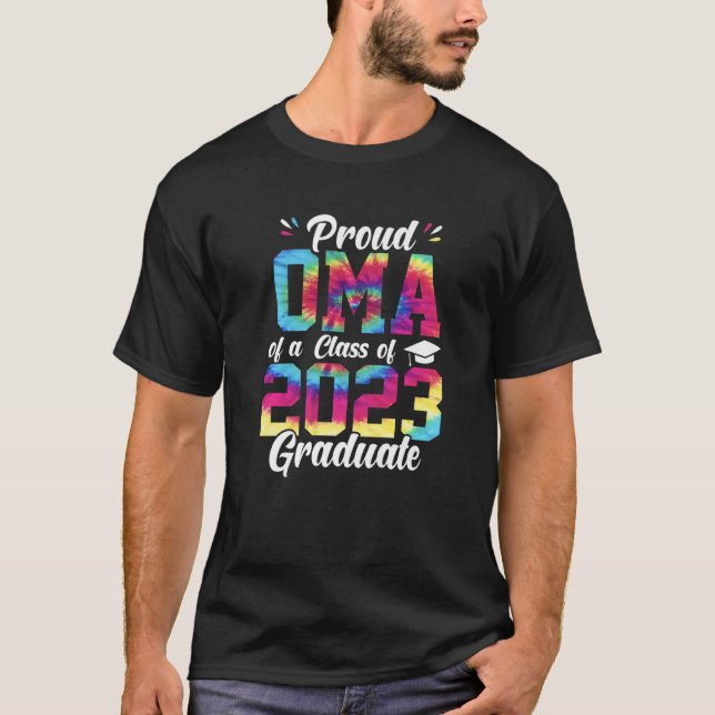 Senior Oma 2023 Abschluss Graduate Class of T-Shirt (Vorderseite)