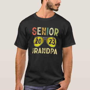 Senior Opa 2023 Cool Proud Softball Senior Gra T-Shirt