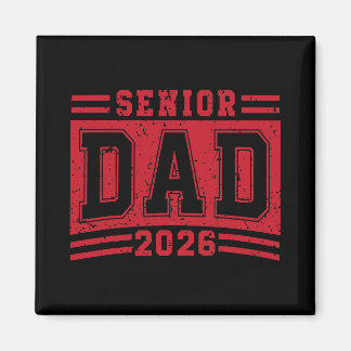 Senior Papa 2026 Abschluss Stolz Vater Absolvent D Magnet