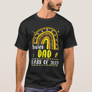 Senior Papa Klasse 2022 Abschluss 2022 Leopard R T-Shirt