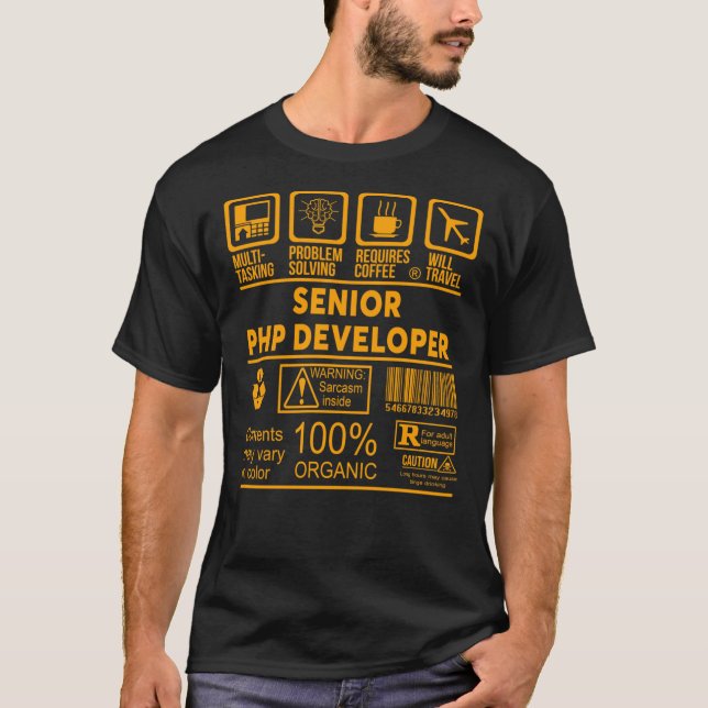 SENIOR PHP DEVELOPER - NICE DESIGN 2017 Essential  T-Shirt (Vorderseite)