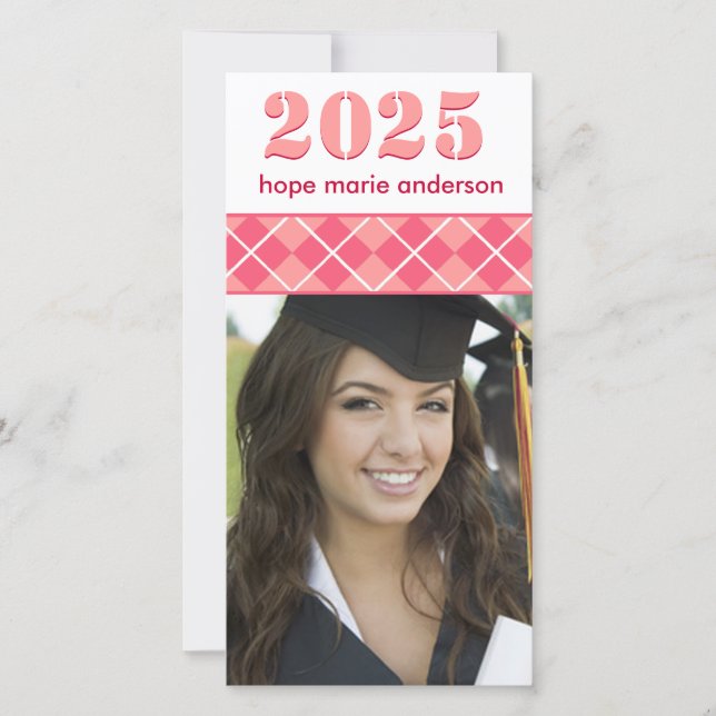 Senior Pictures - Abschluss-Fotokarte 2010 Ankündigung (Vorderseite)