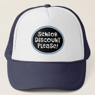Senior Rabatt Bitte! Truckerkappe