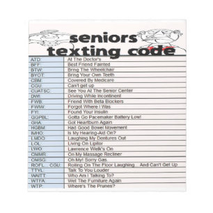 Senior-Sims-Code Notizblock