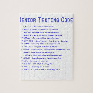 Senior simsen Code Puzzle