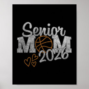 Senior Sketll Mom Cl Abschlussklasse 2026 Spieler Poster