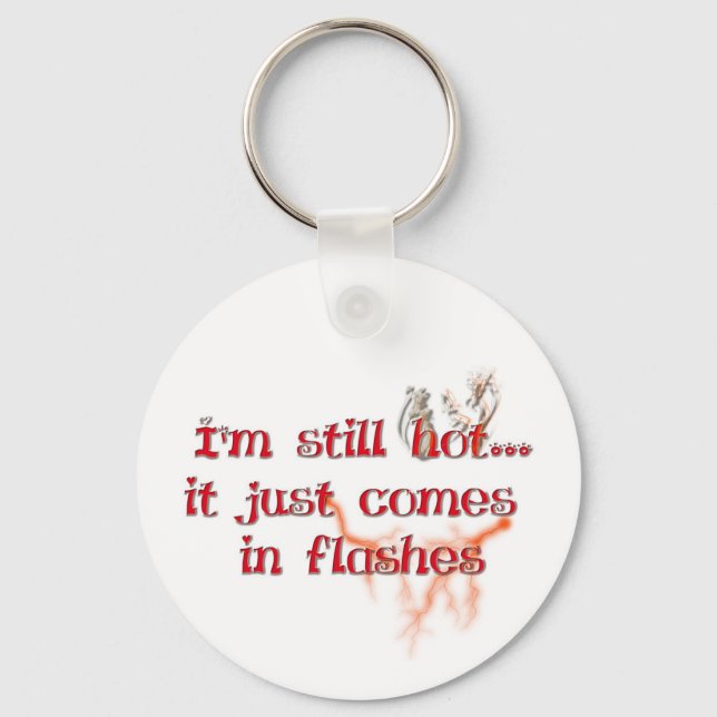 Senior Spaß Schlüsselanhänger (Vorderseite)