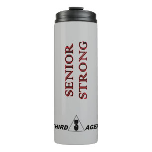 SENIOR STRONG Tumbler Thermosbecher