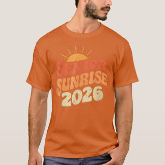 Senior Sunrise 2026 Abschluss Mein letzter erster T-Shirt