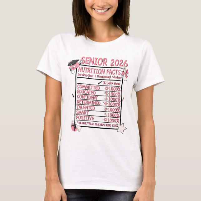 Senior T - Shirt (Vorderseite)