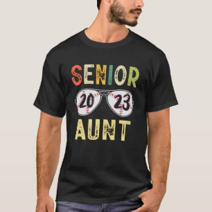 Senior Tante 2023 Cool Proud Tante Baseball Senior T-Shirt