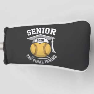 Senior the Final Inning 2026 Softball Abschluss Golf Headcover