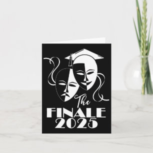 Senior Theater Drama CL of 2025 Theater Abschluss Karte