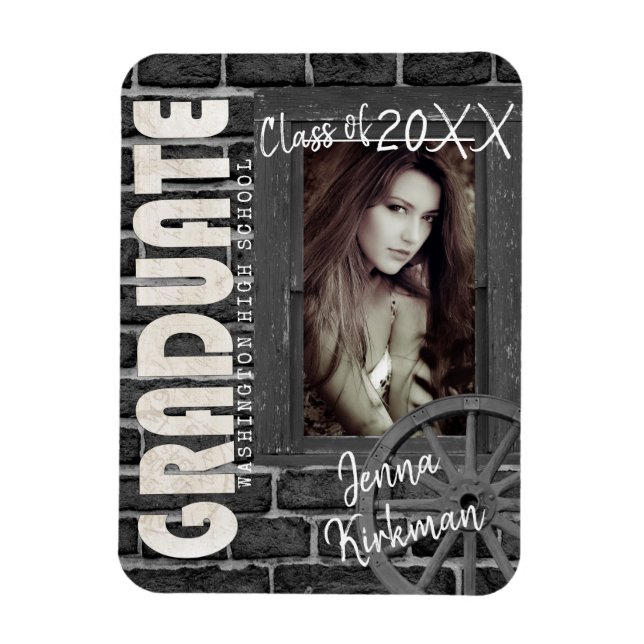 Senior Urban Grad Magnet (Vertikal)