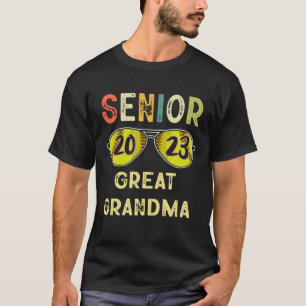 Senior Urgroßmutter 2023 stolze Softball-Absolvent T-Shirt