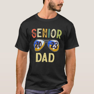 Senior Vater 2023 Cool Proud Vater Volleyball Seni T-Shirt